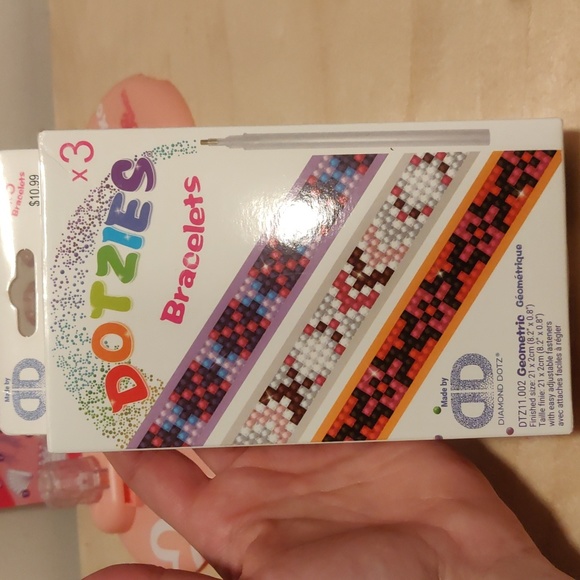 New!Diamond dots art Do Your Own Bracelets & Tiger Mask Lot - Picture 6 of 8